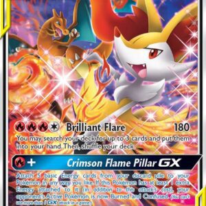 Variation #25882 of Charizard & Braixen GX – Sun & Moon Promo – SM230